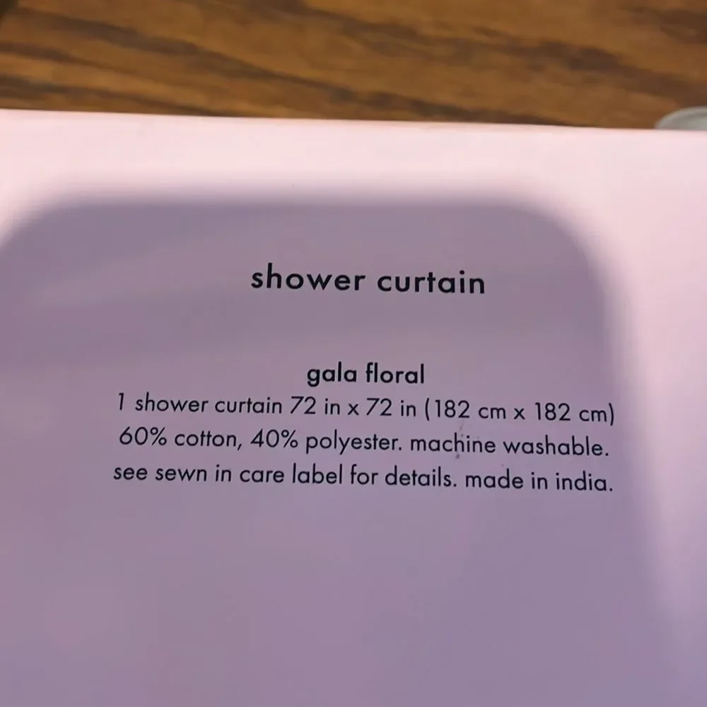 NWT Kate Spade shower curtain